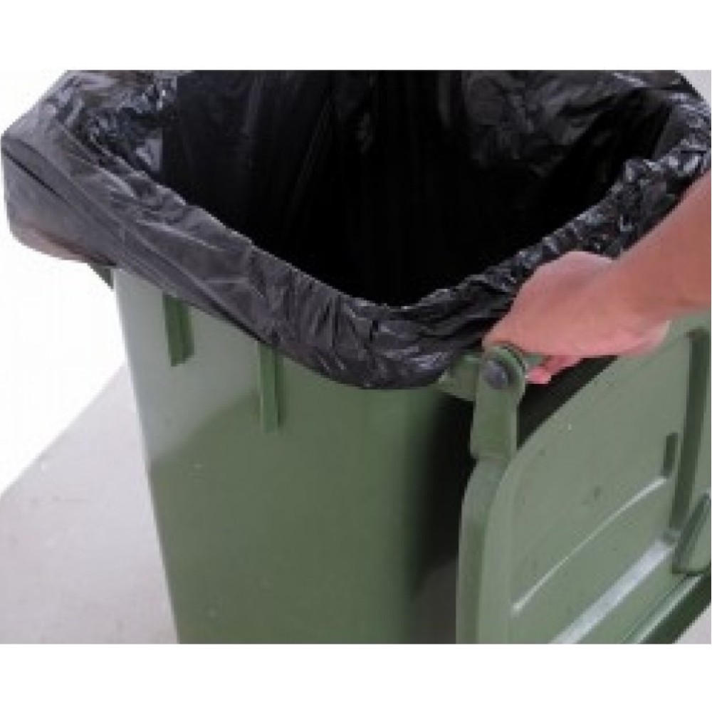 HEAVY DUTY WHEELIE BIN LINERS - ROLL OF 15