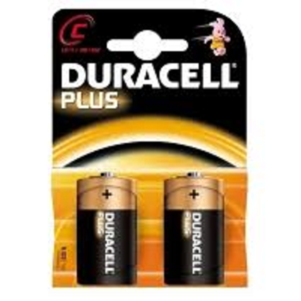 DURACELL PLUS 1008-02 C BATTERIES