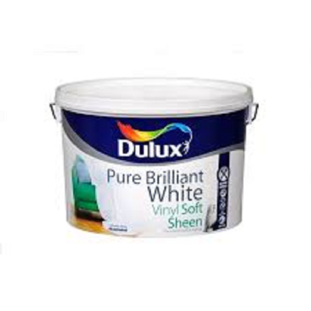 10 LITRE DULUX VINYL SOFT SHEEN WHITE