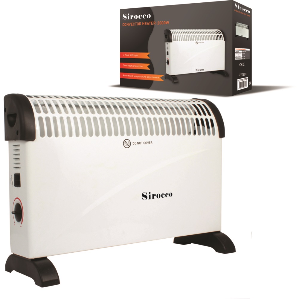 SIROCCO CONVECTOR HEATER - 2KW