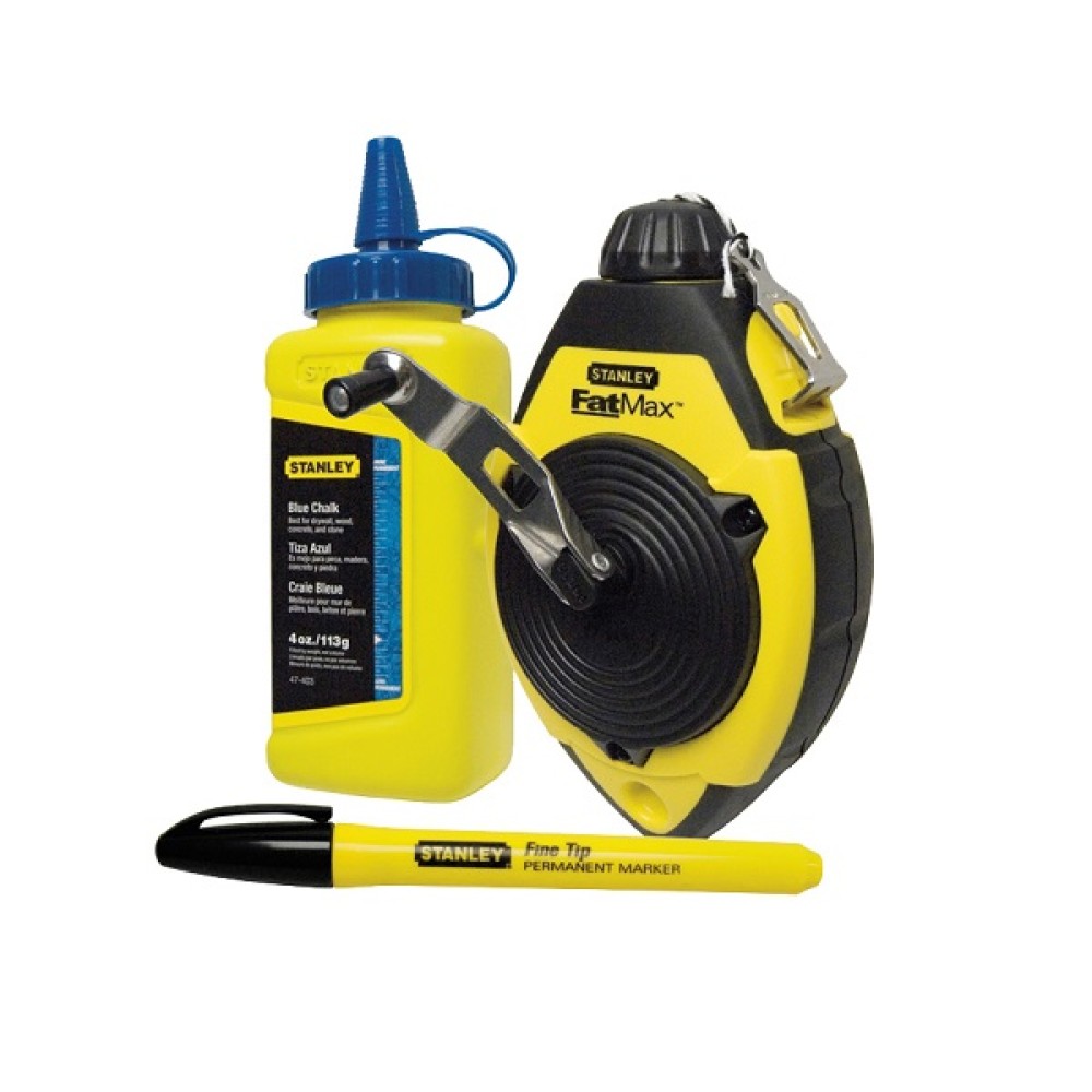 30m (100ft) Chalk Line Set