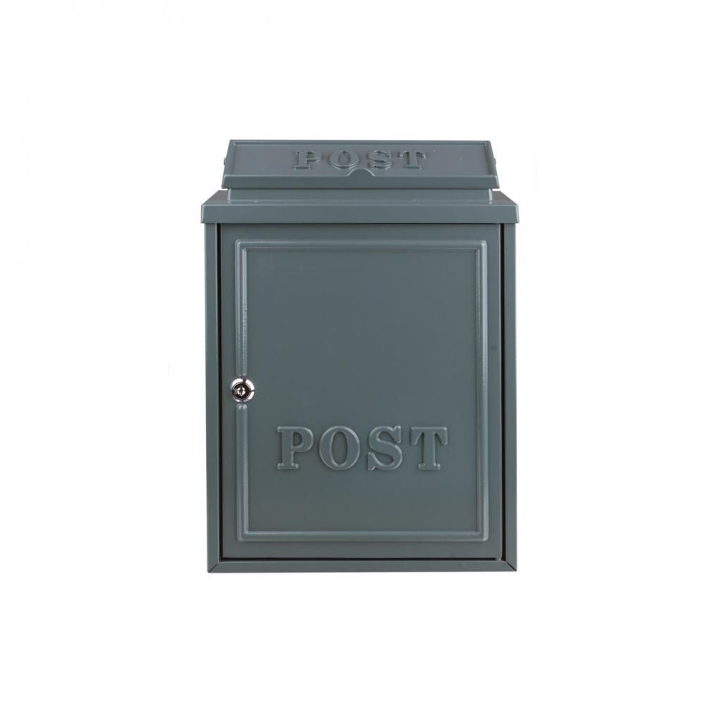 POST ZONE GREY CLASSIC DIECAST POST BOX