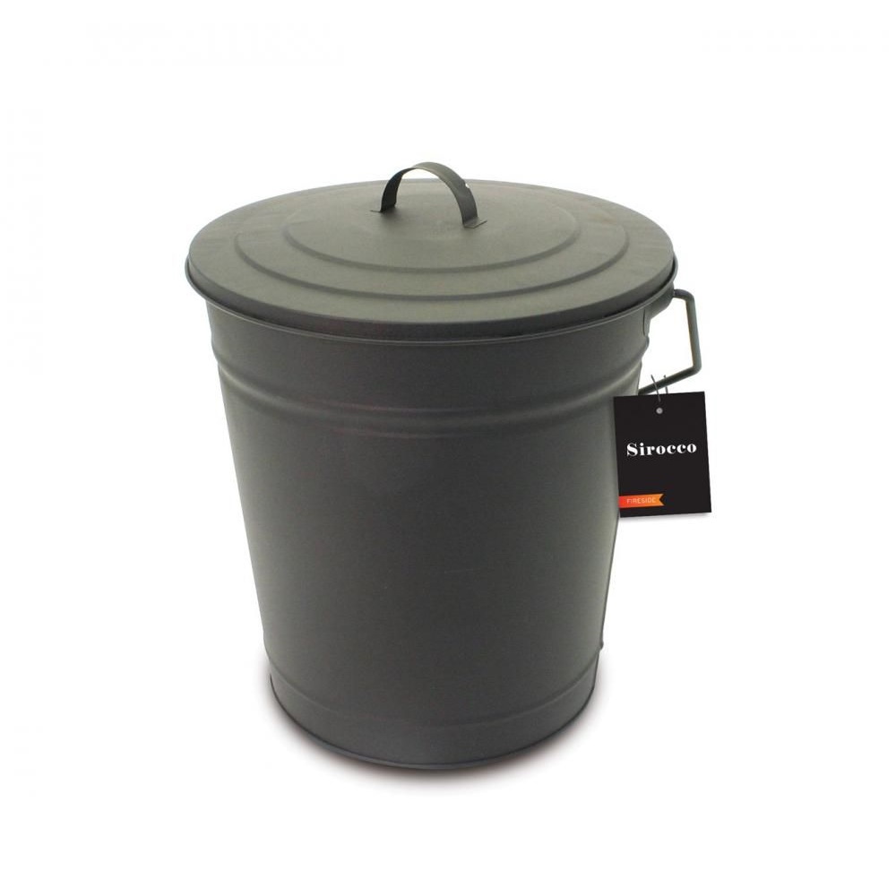 SIROCCO  METAL COAL TUB WITH LID