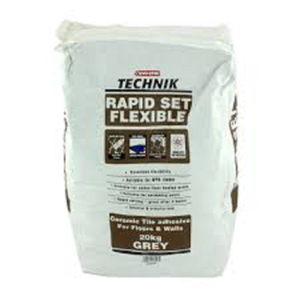 EVO STIK TECHNIK RAPID FLEXIBLE ADH 20KG GREY