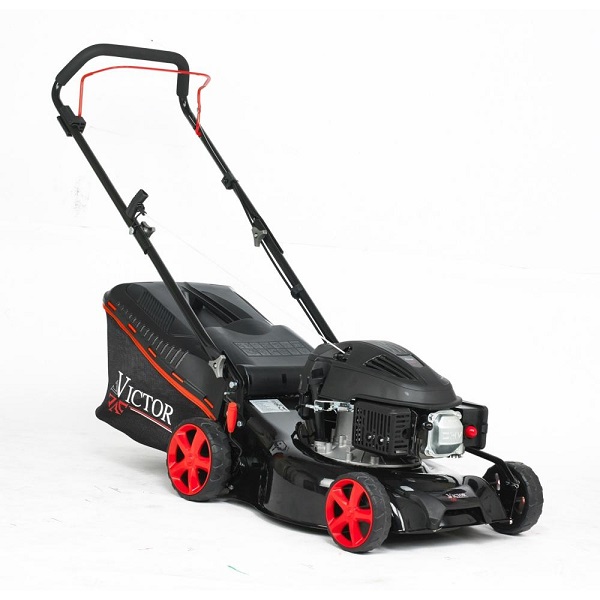 Victor 17" Petrol push Lawnmower with 42cm cutting Steel Deck