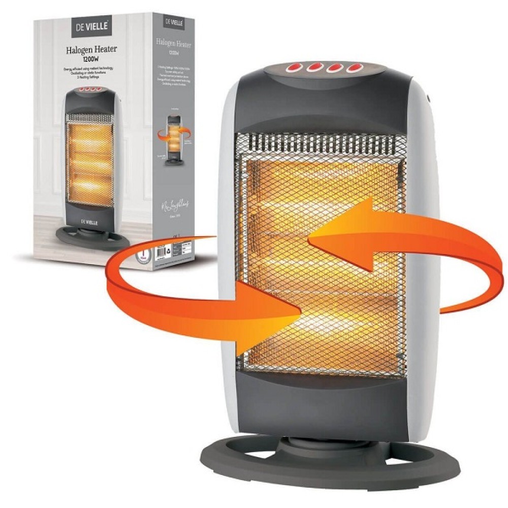 DE VIELLE HALOGEN 1200W HEATER