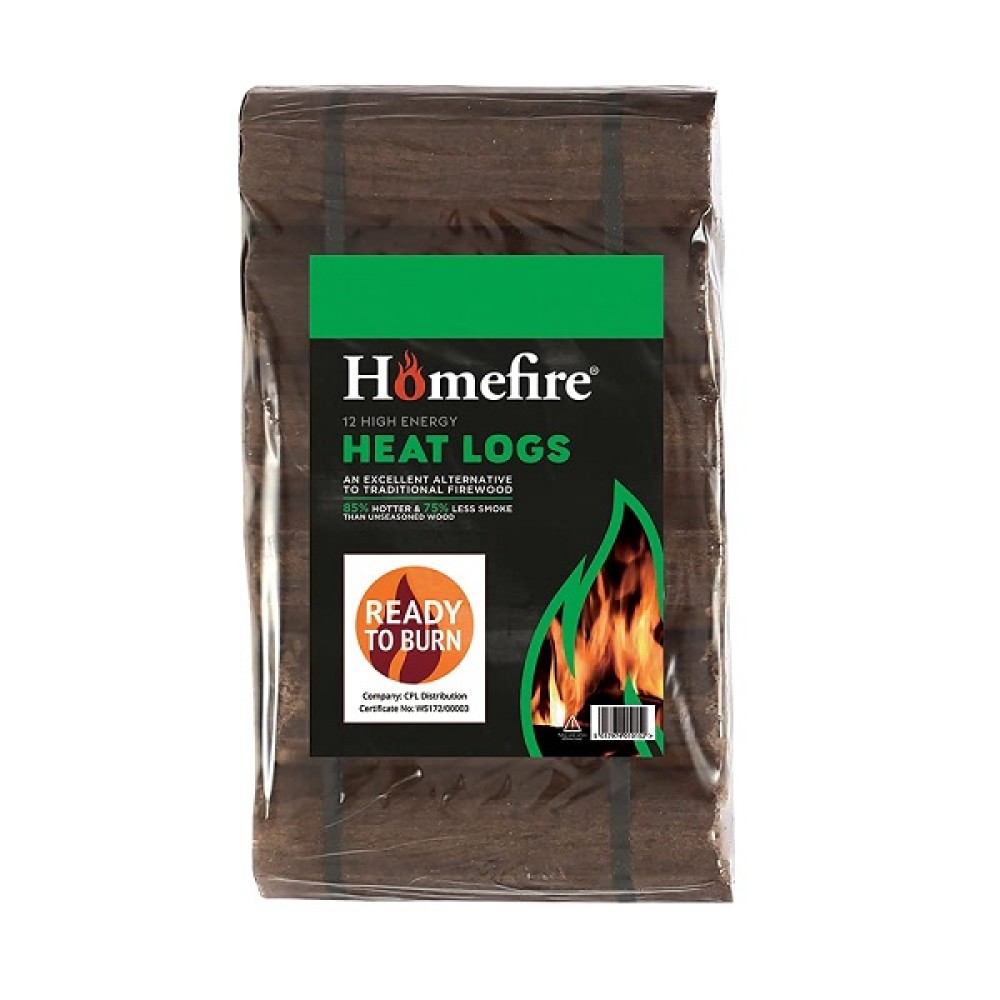 HOMEFIRE  WOOD BRIQUETTES 10KG