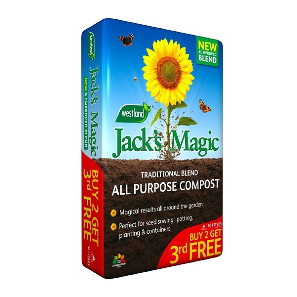 WESTLAND JACK'S MAGIC ALL PURPOSE COMPOST - 50LT