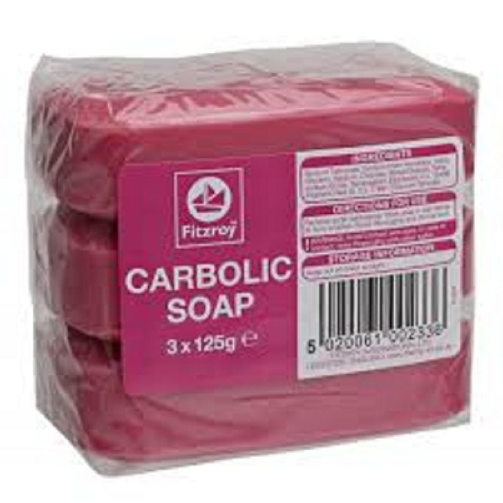 CARBOLIC SOAP BAR PKT 3