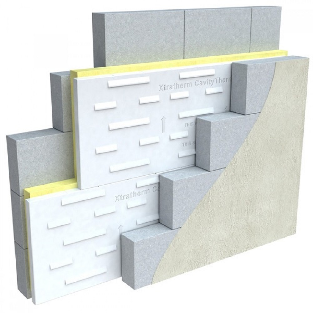 XTRATHERM CAVITY WALL 100MM FULL FILL