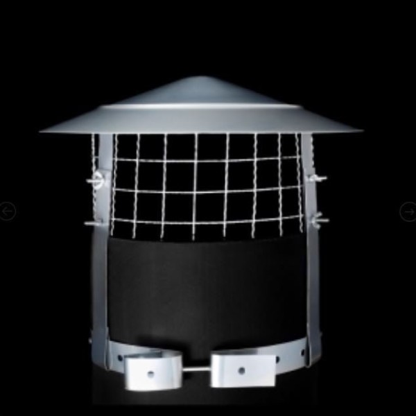 ANTI BIRD/ANTI RAIN COWL SILVER