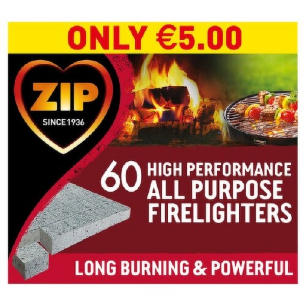 ZIP FIRELIGHTERS (PK60)