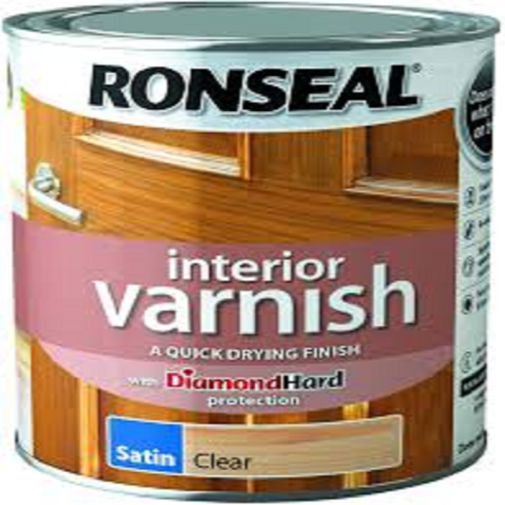 750 ML RONSEAL INTERIOR  VARNISH CLEAR SATIN