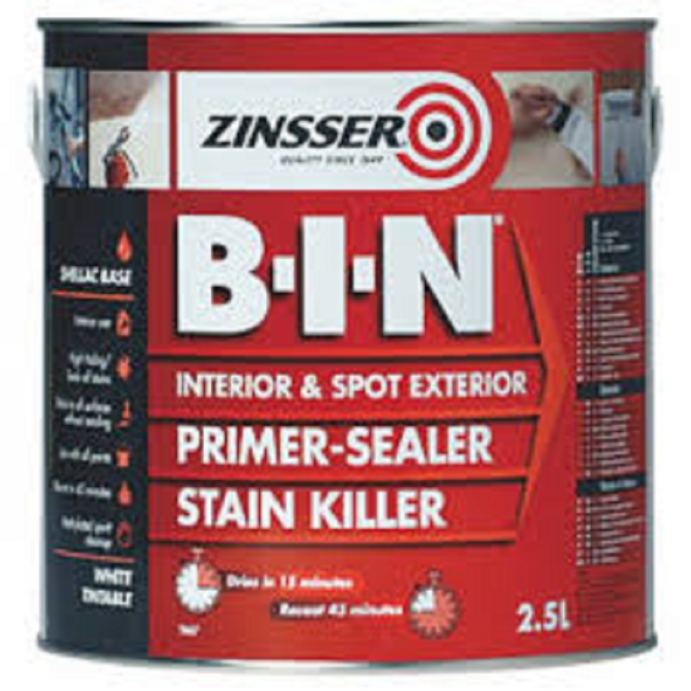 ZINSSER B-I-N PRIMER SEALER 2.5LT