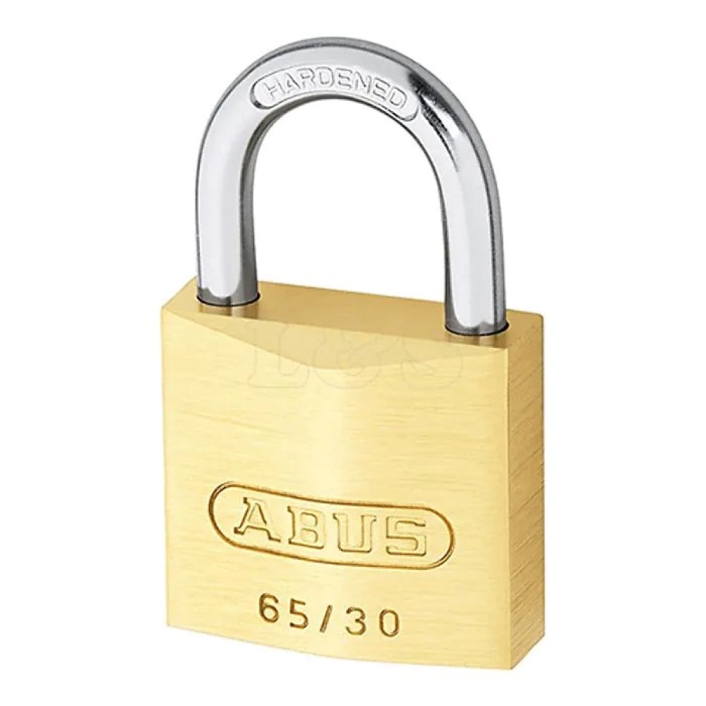 COMPACT BRASS PADLOCK 30MM