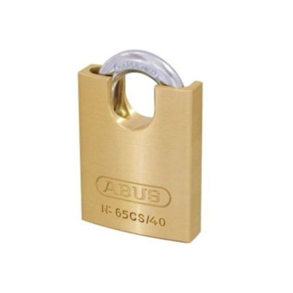 COMPACT BRASS PADLOCK 65CSC40