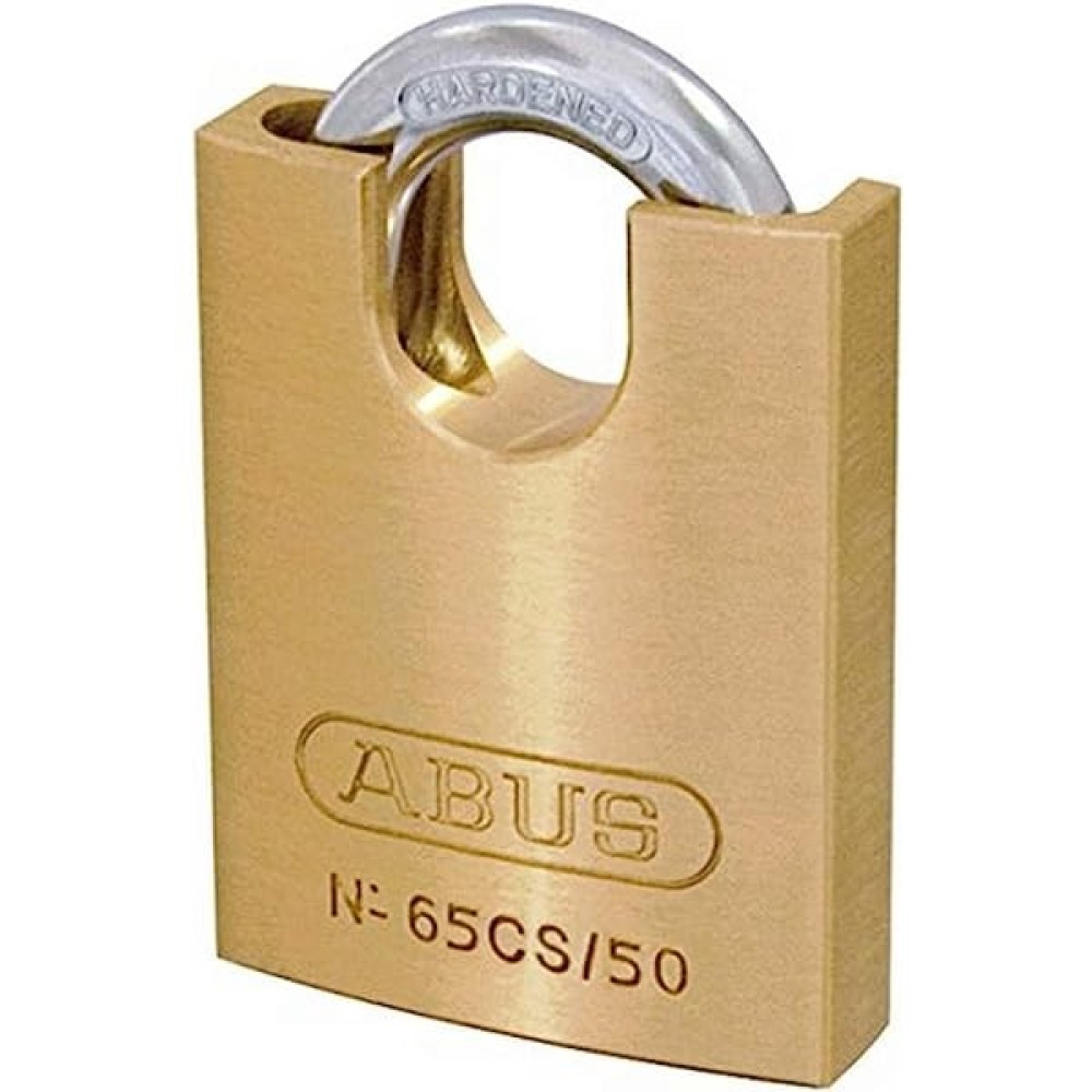 COMPACT BRASS PADLOCK 65CSC50