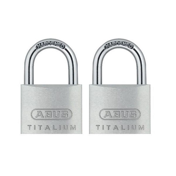 ABUS 64TI/30 TITALIUM PADLOCK TWIN PK