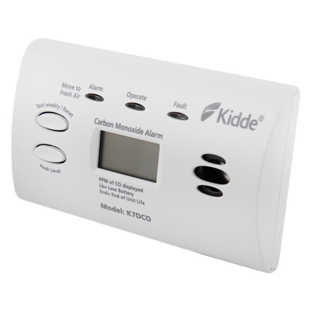 KIDDE 10YR DIGITAL C02 ALARM KID7DC02