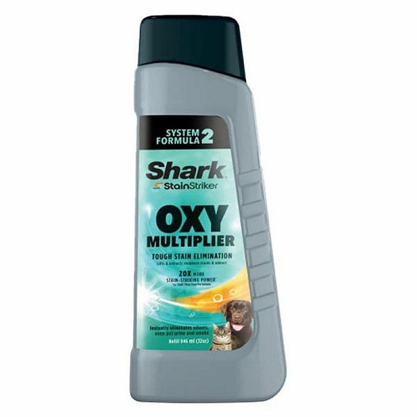Shark StainStriker Oxy Multiplier Formula 946ml | Carpet & Upholstery Cleaner Solution
