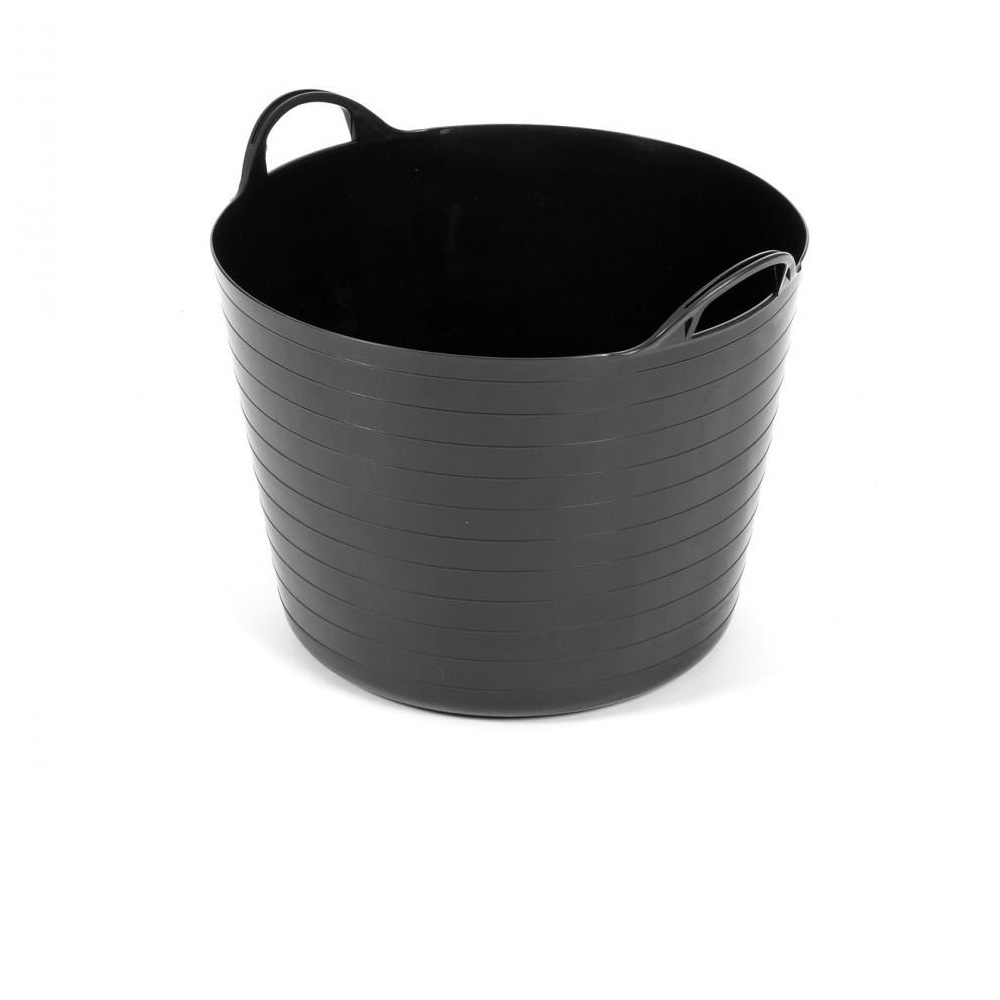 STRATA FLEXI TUB COLOURED 40LTR BLACK