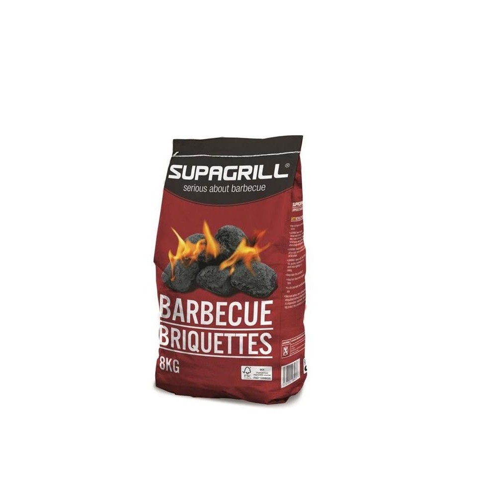 8KG SUPAGRILL BBQ CHARCOAL