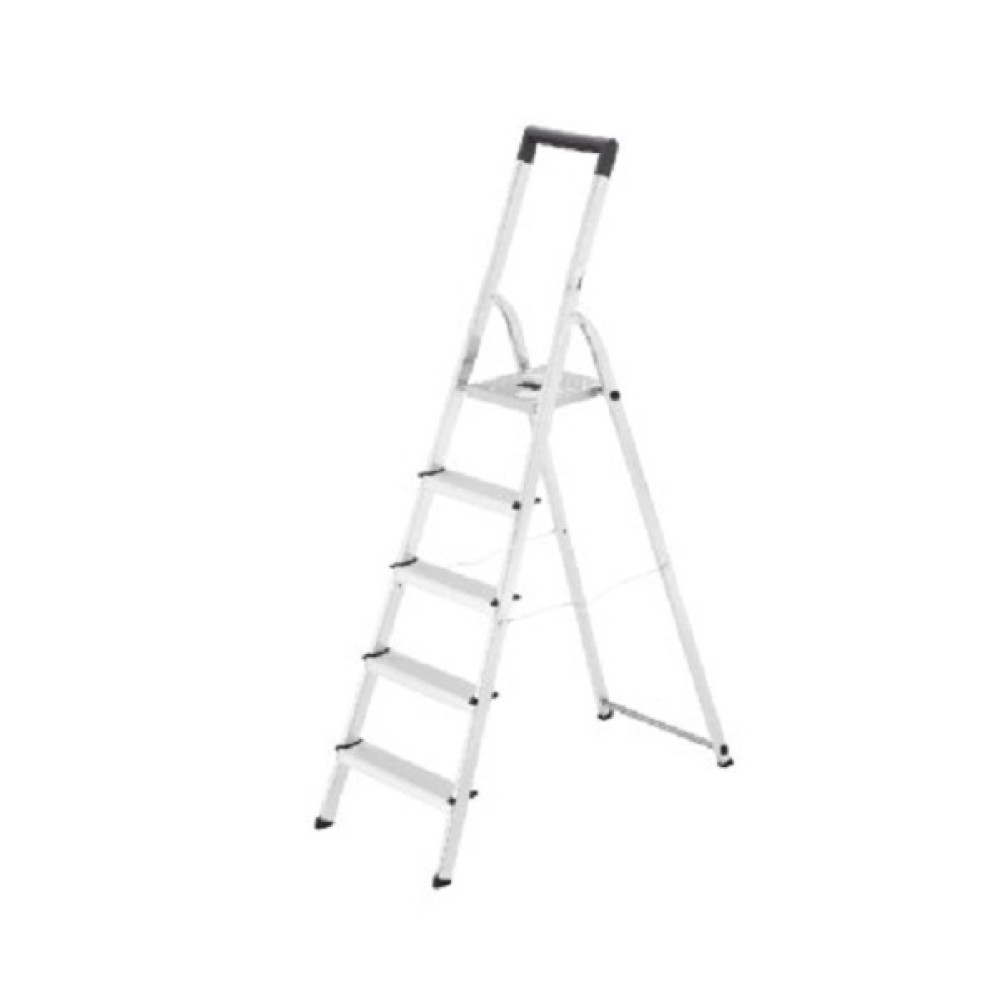 HAILO L40 5 STEP ALUMINIUM STEPLADDER