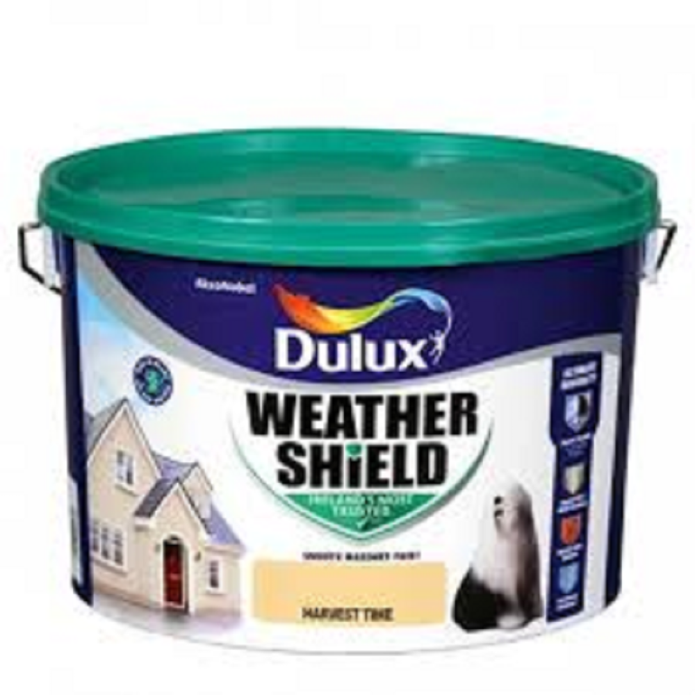 10 LITRE DULUX WEATHERSHIELD HARVEST TIME