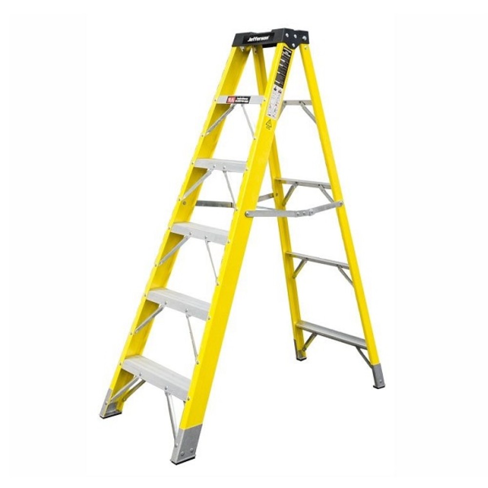 PROTOOL 6 STEP FIBREGLASS LADDER