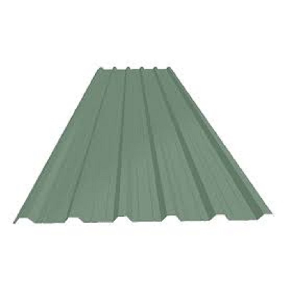 4.876 METER  BOX PROFILE GREEN CLADDING