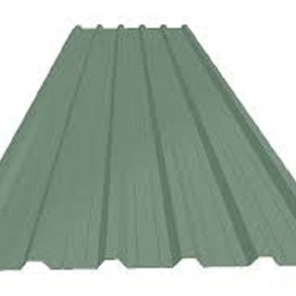 4.876 METER  BOX PROFILE GREEN CLADDING
