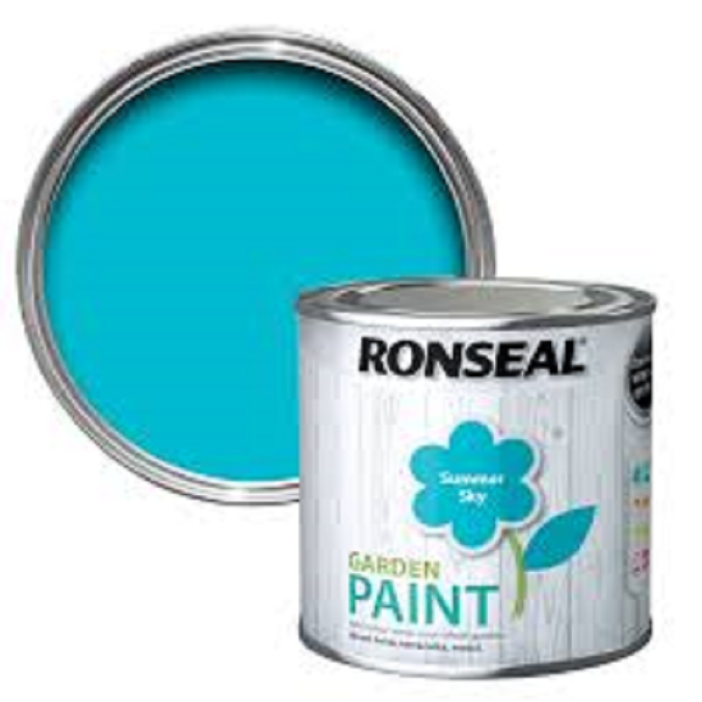 750ML RONSEAL GARDEN PAINT  SUMMER SKY