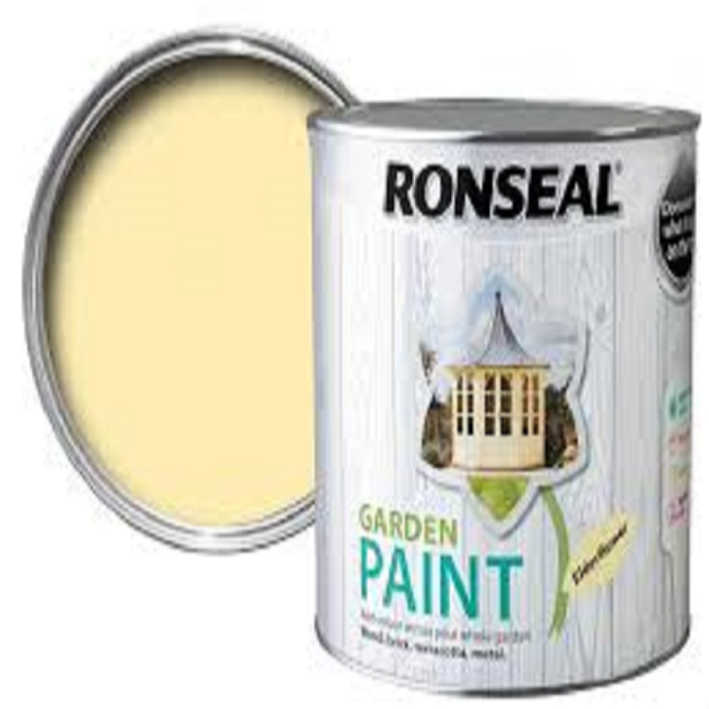 2.5LTR  RONSEAL GARDEN PAINT ELDERFLOWER