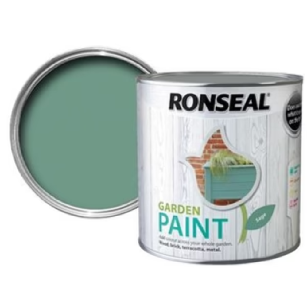 2.5LTR  RONSEAL GARDEN PAINT  SAGE