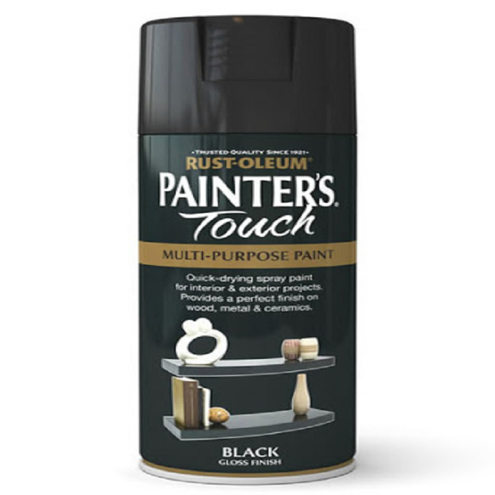 PAINTERS TOUCH GLOSS BLACK 400ML