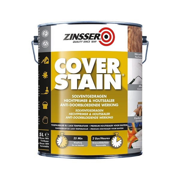 ZINSSER COVER STAIN 5 LITRE