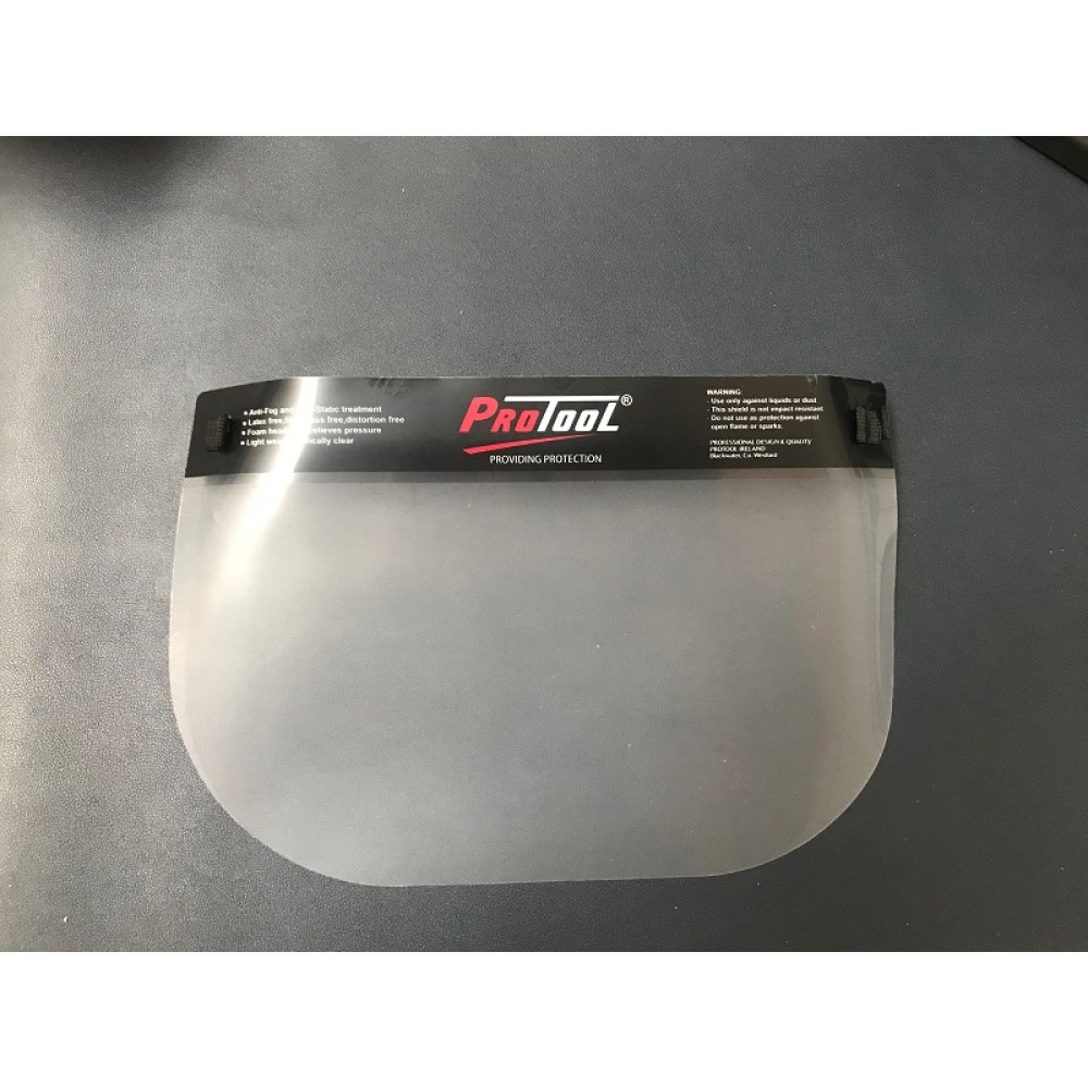 PROTOOL CLEAR FACE SHIELD