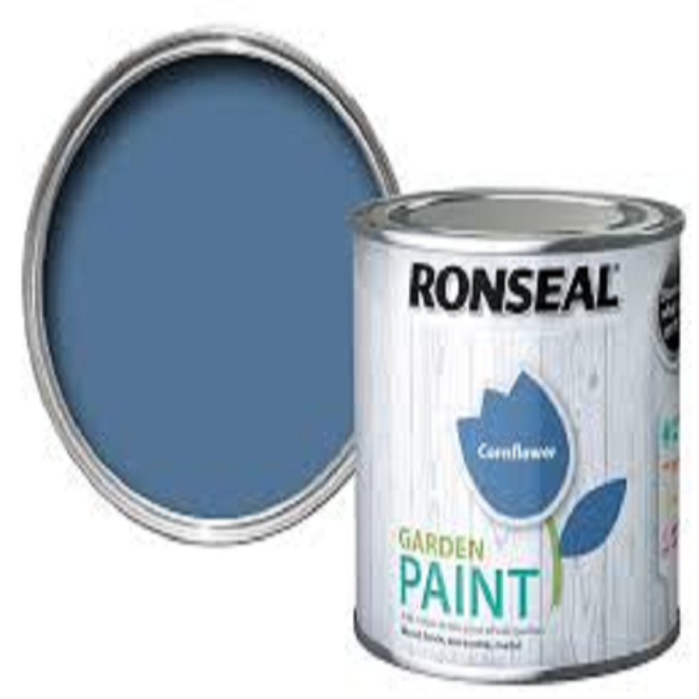 250ML RONSEAL GARDEN PAINT CORNFLOWER