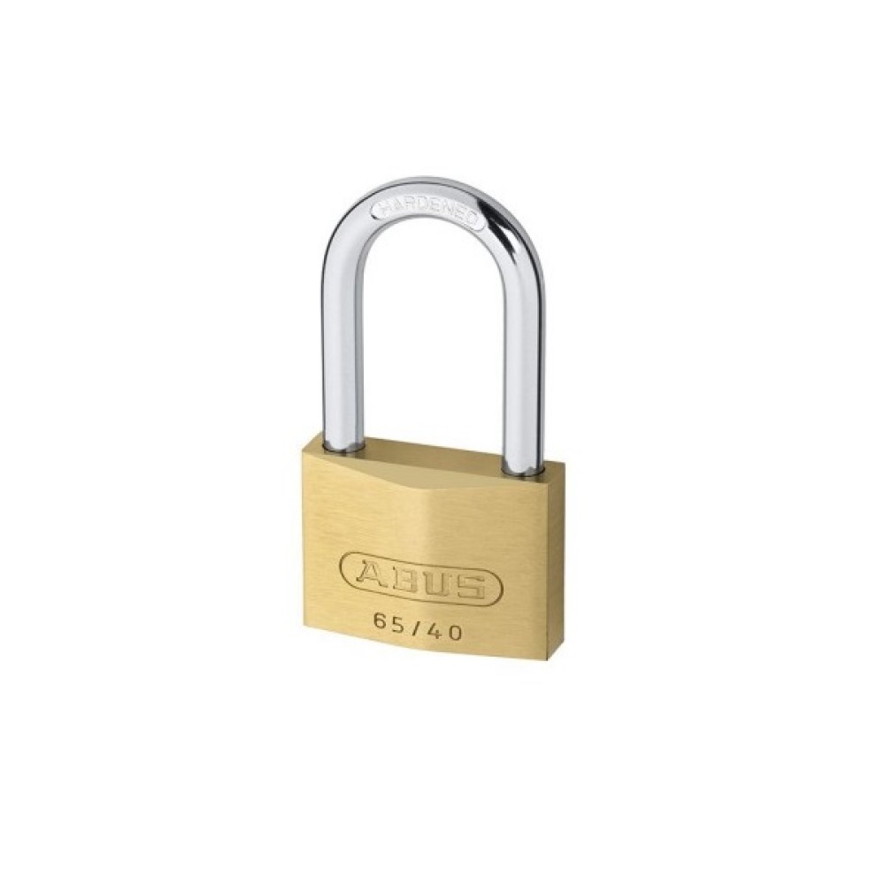 COMPACT BRASS PADLOCK 65HBC40X40