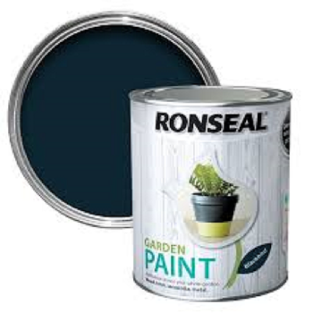 750ML RONSEAL GARDEN PAINT BLACKBIRD