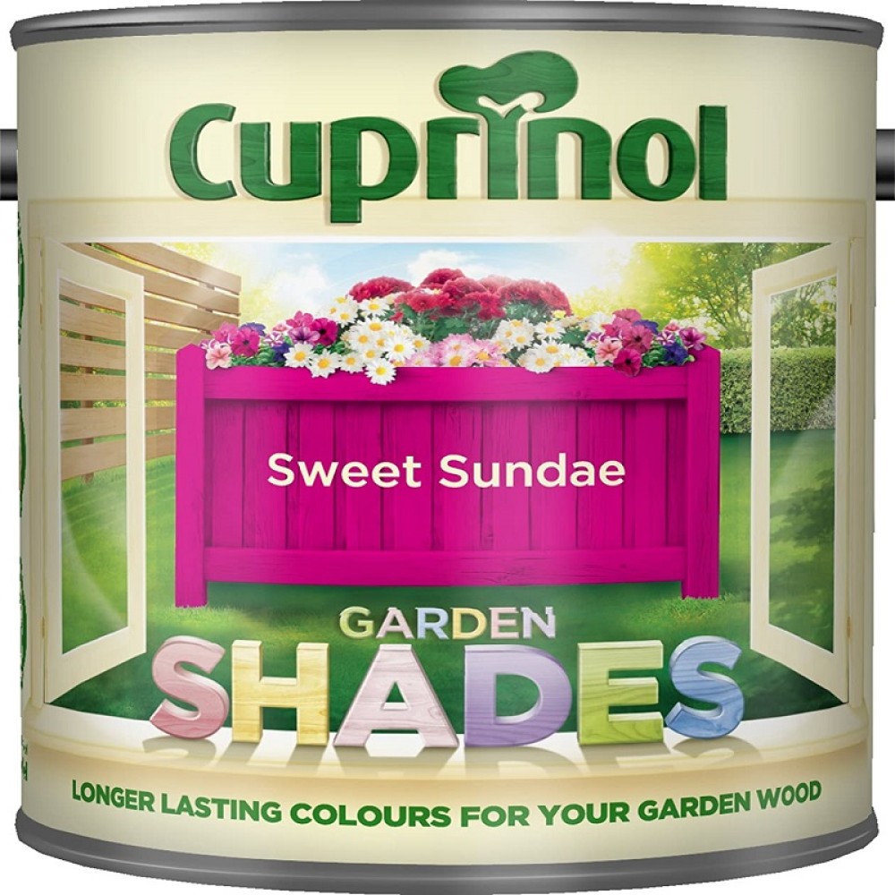 CUPRINOL GARDEN SHADES SWEET SUNDAE 1LT