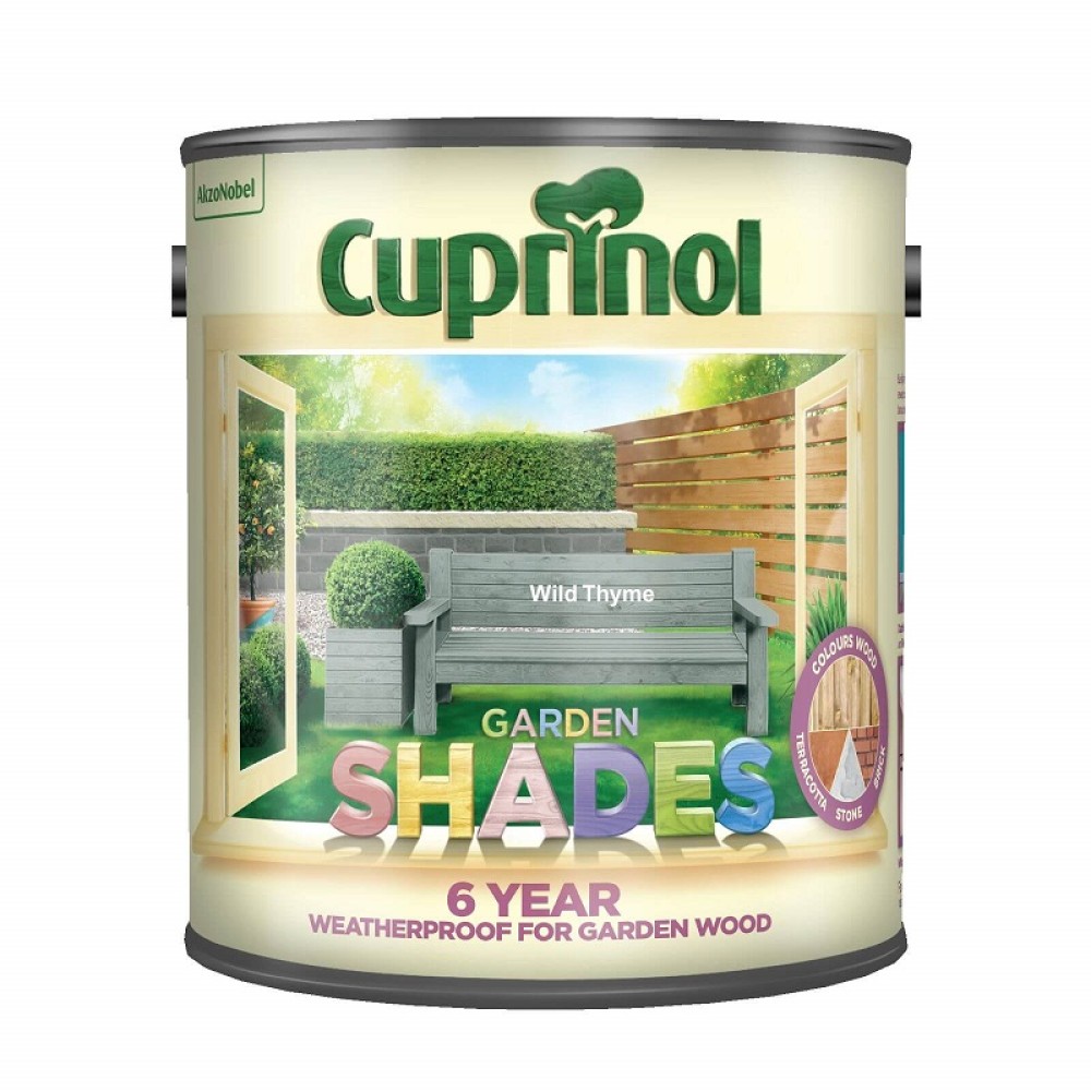 CUPRINOL GARDEN SHADES WILD THYME 2.5LT