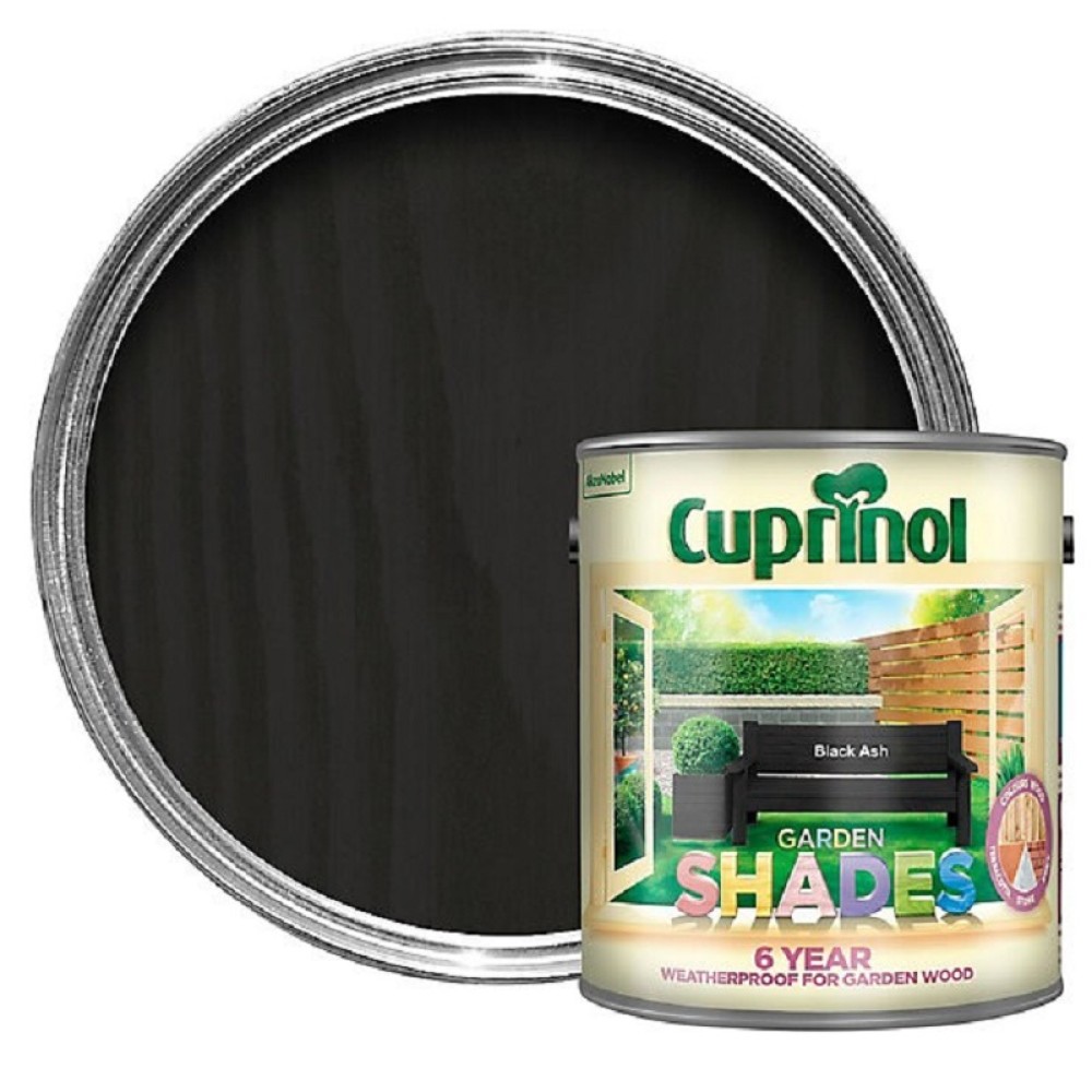 CUPRINOL GARDEN SHADES BLACK ASH 2.5LT