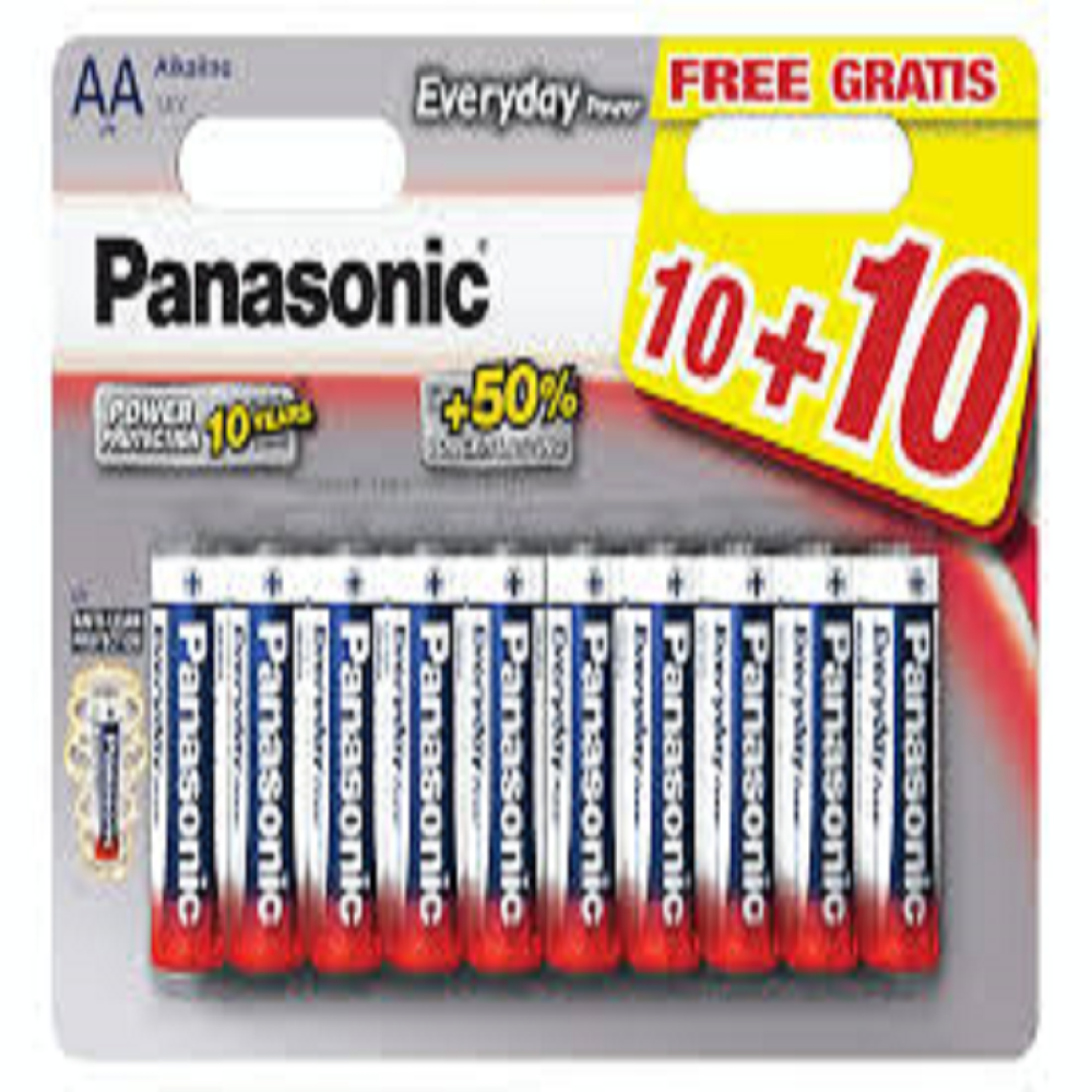 PANASONIC EVERYDAY POWER 10+10FR  LR6 BATTERY