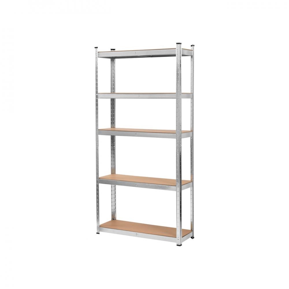 GALVANISED  SHELVING  UNIT (5 TIER) - 1.78M