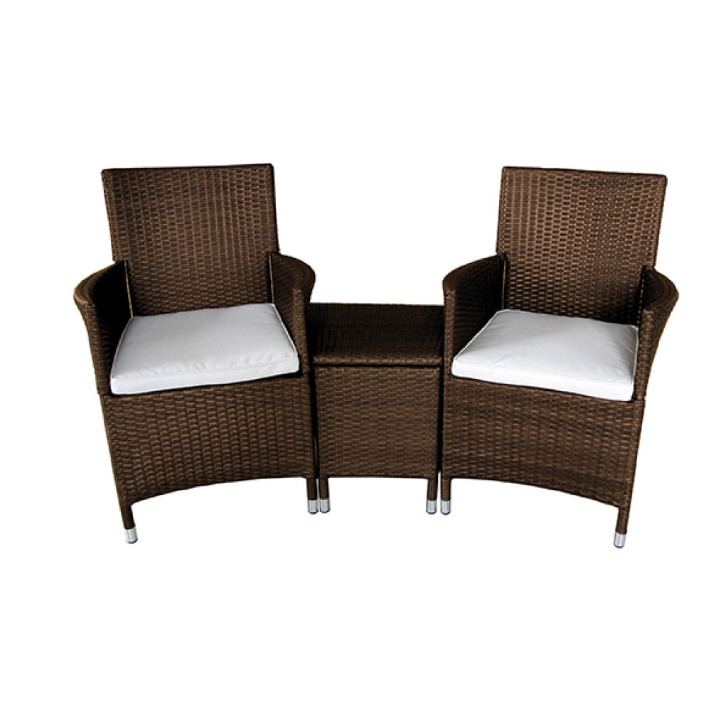 MALAGA 2S RATTAN COMPANION SET