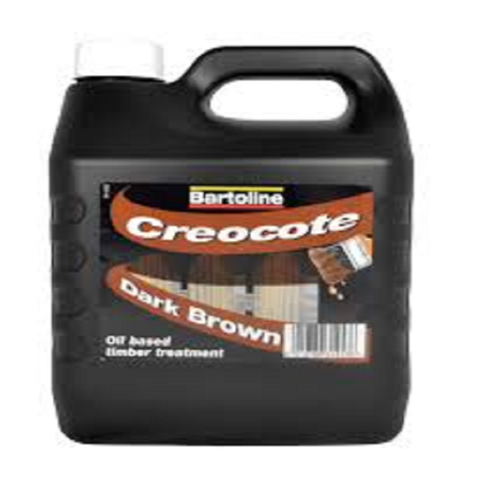 BARTOLINE CREOSOTE 4 LITRE DARK BROWN