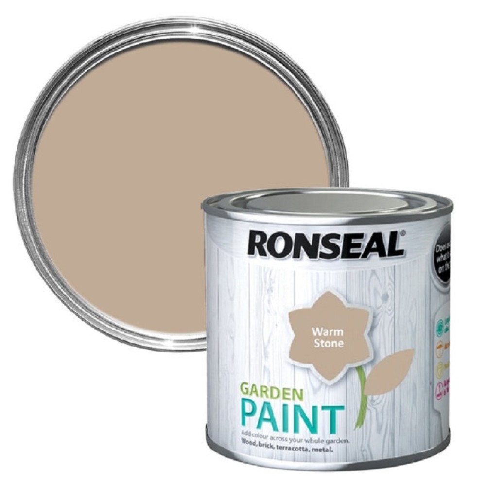 750ML RONSEAL GARDEN PAINT WARM STONE