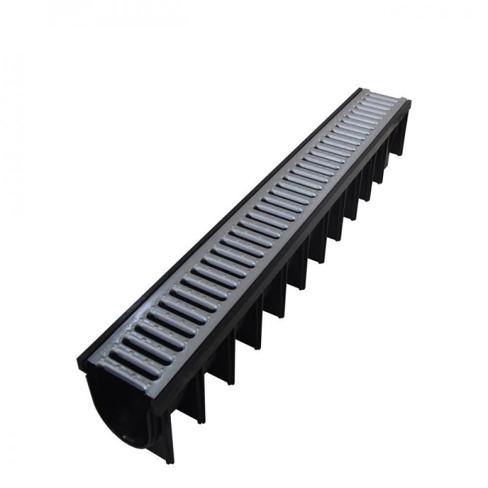 AHL 1M DRAIN CHANNEL GALV GRATE DAK1456 84MM