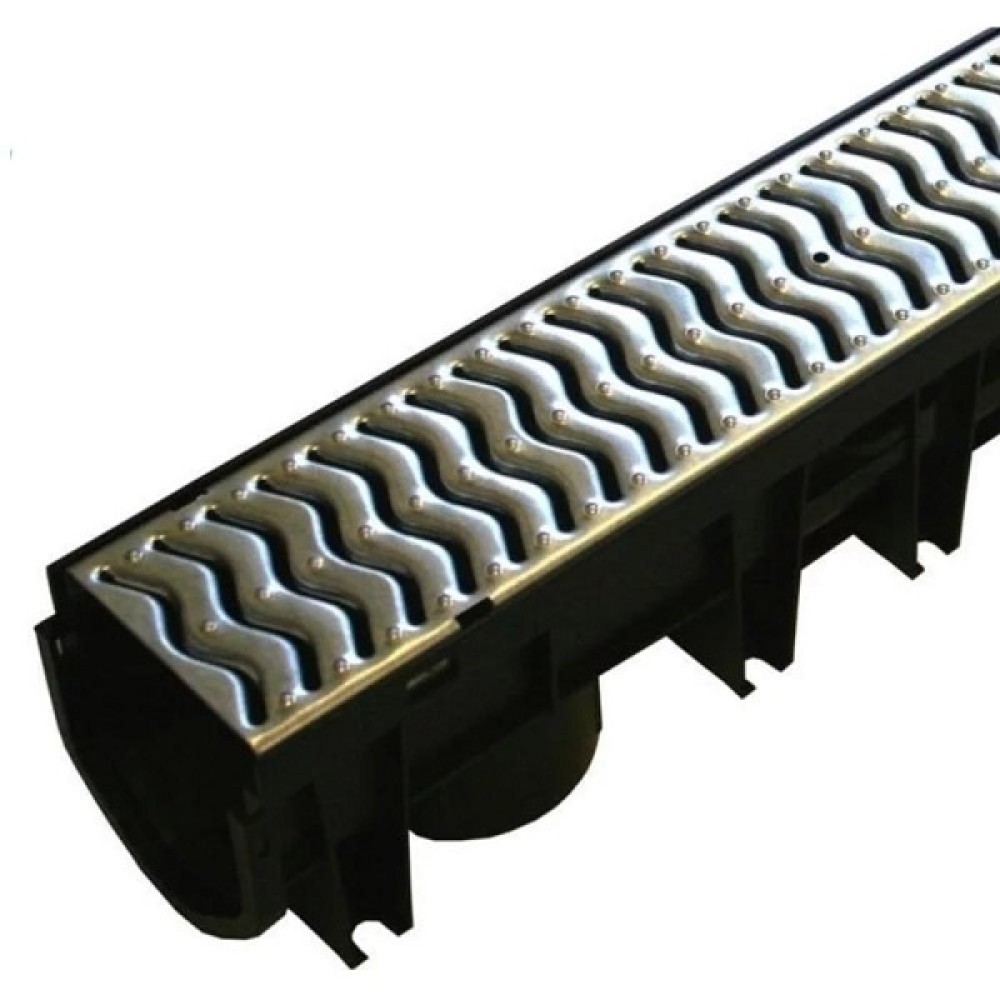 1mt FERNCO A15 DRAIN CHANNEL GALV. GRATE